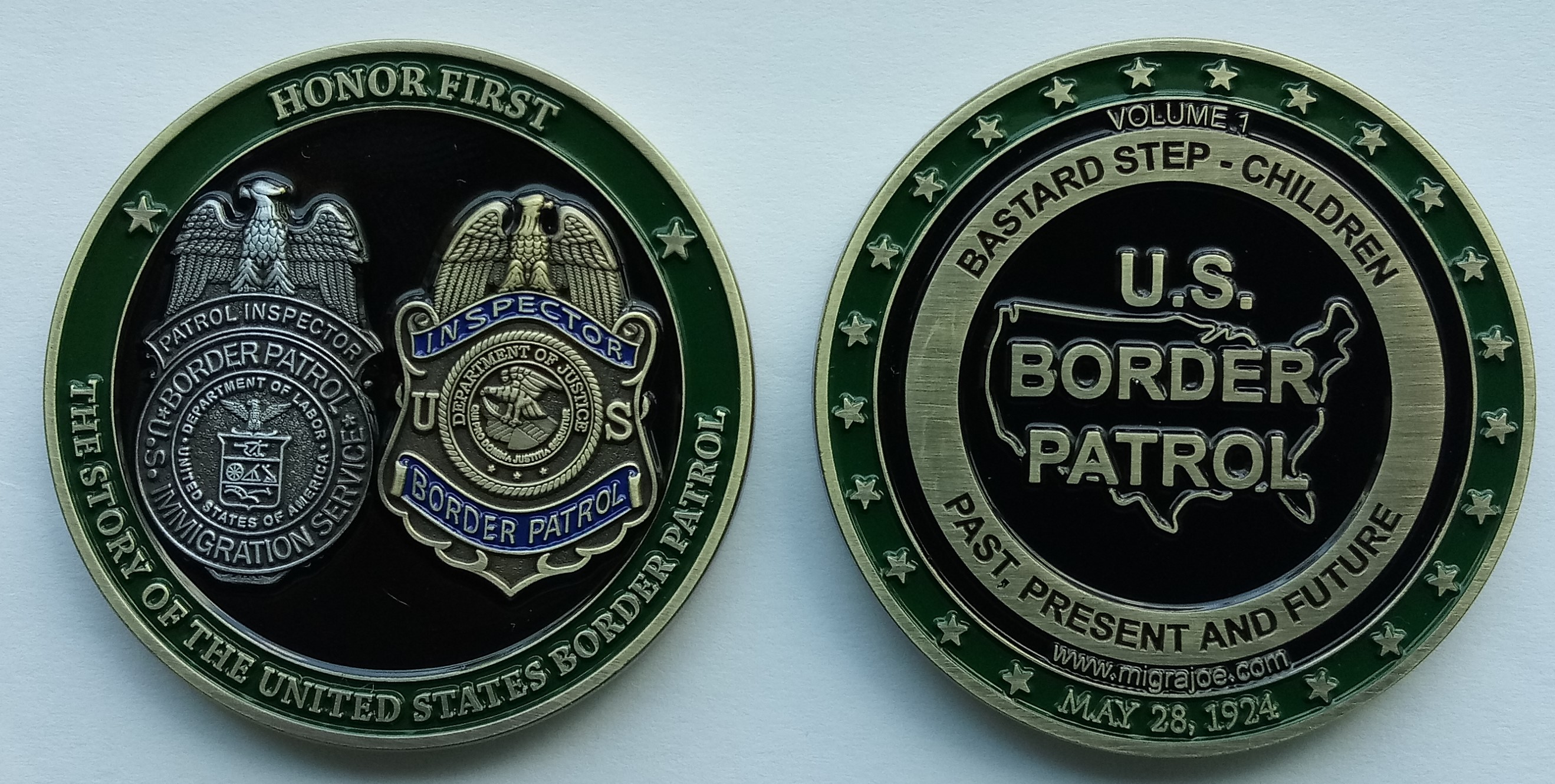 HONOR FIRST:  THE STORY OF THE U.S. BORDER PATROL