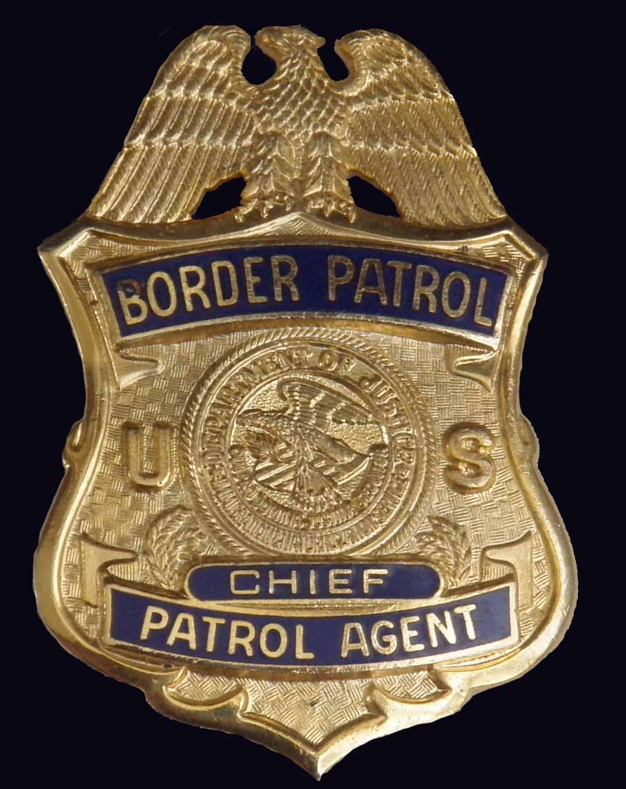 Chief Patrol Agent bade pre-1989