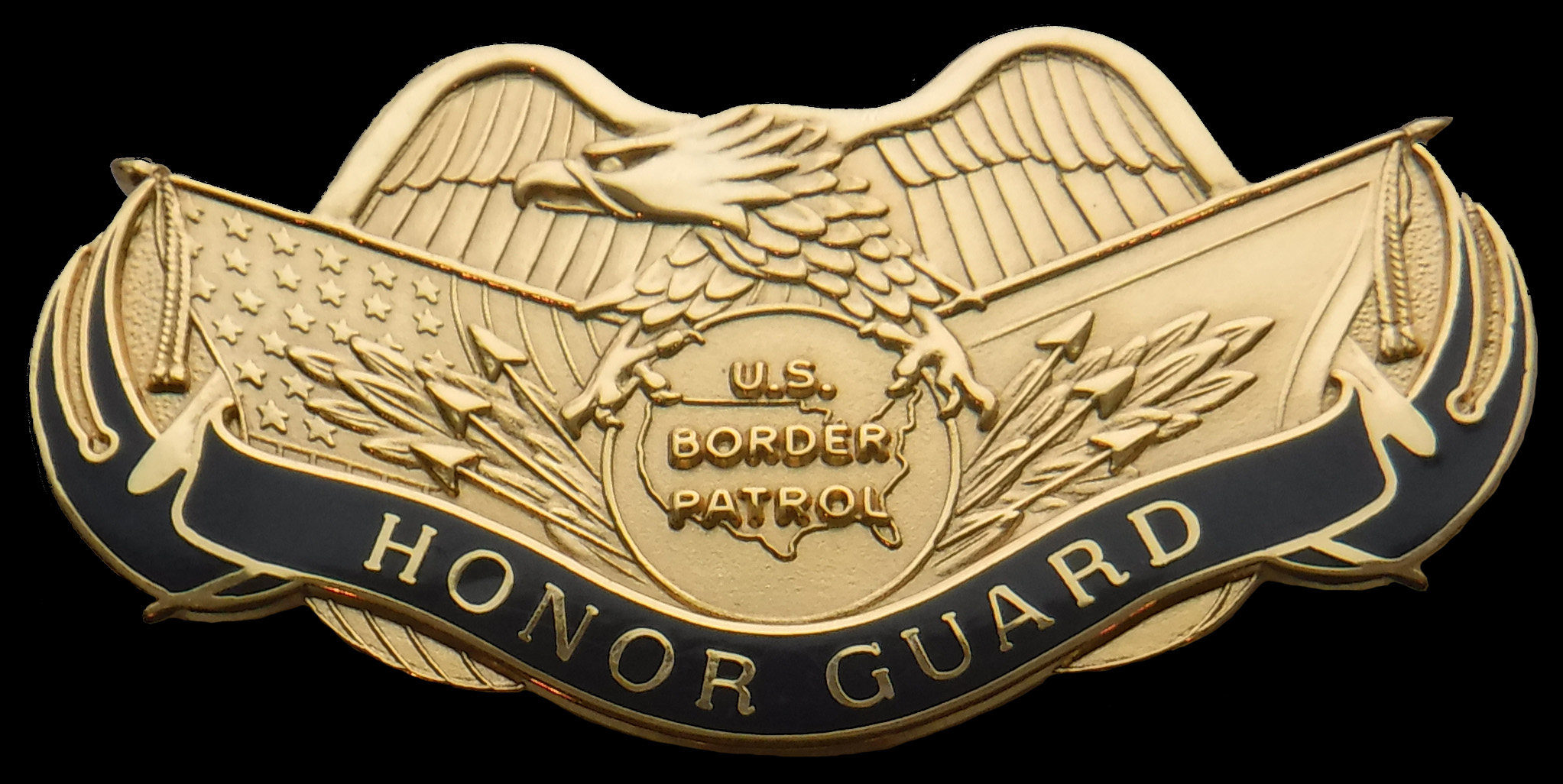 U.S. Border Patrol Honor Guard Qualification Device - large