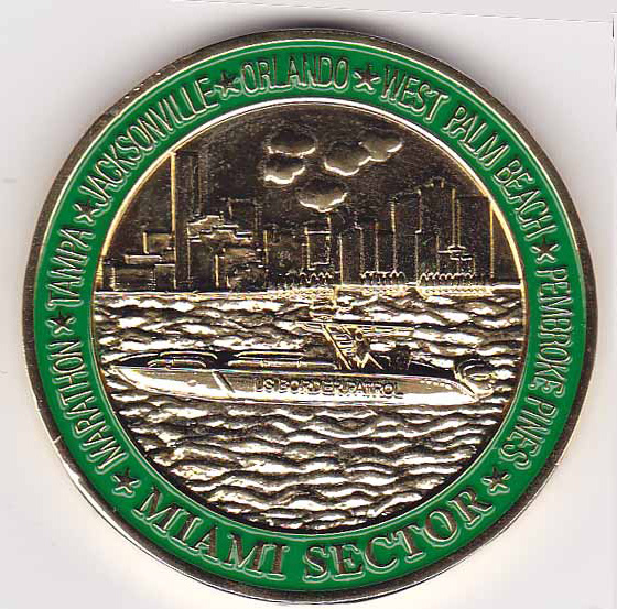 Miami Sector Challenge Coin