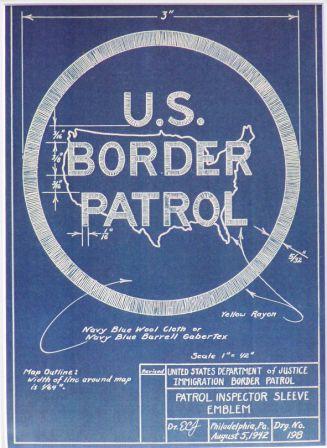 U.S. Border Patrol Shoulder Patch